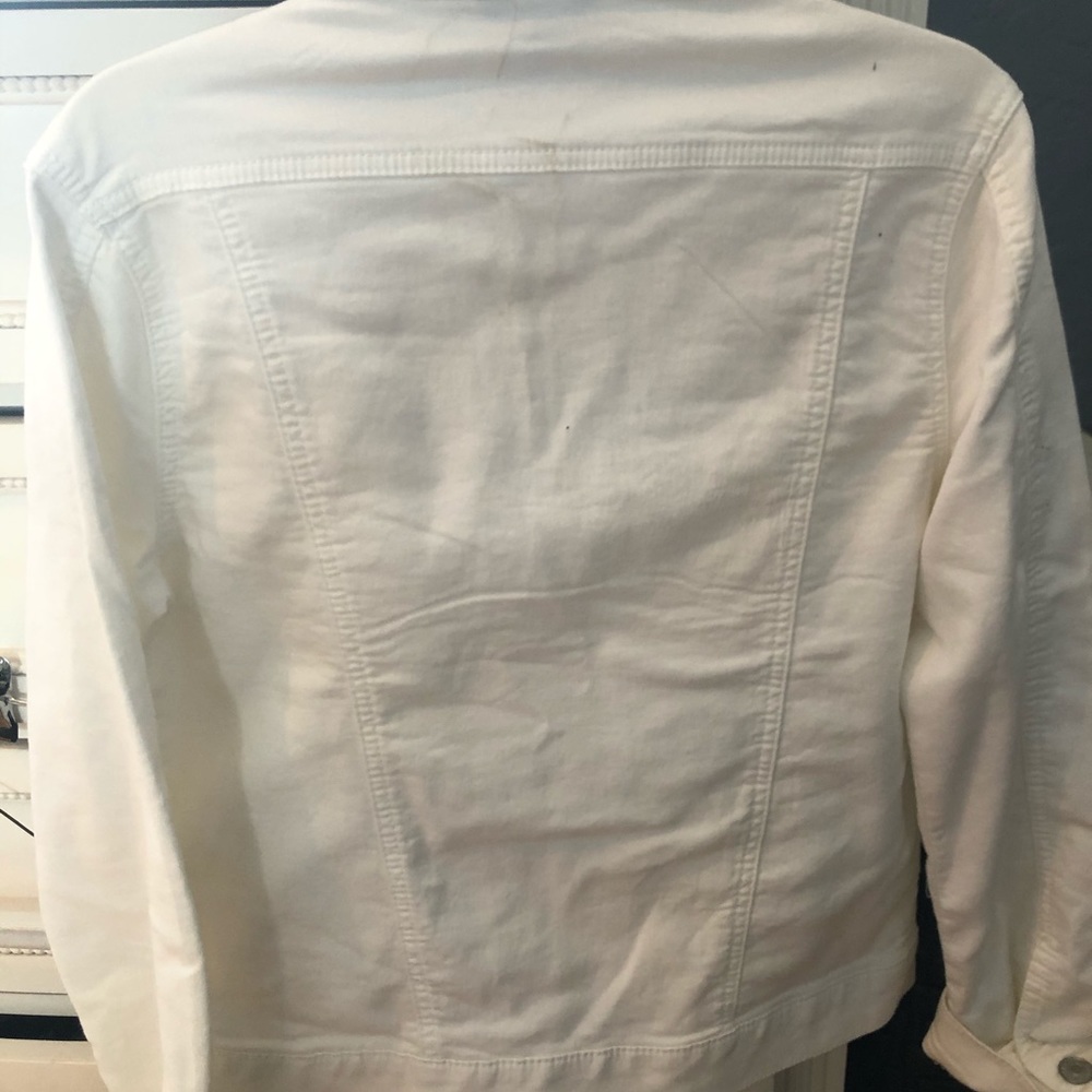 White Jean Jacket